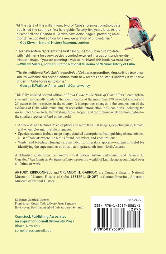 Field Guide to the Birds of Cuba
