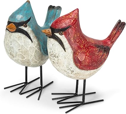 Grand Cardinal / geai bleu - Folk Style