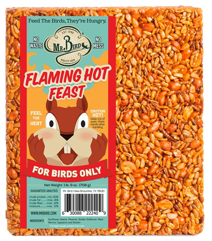 Carré de grains pimentés (Grand) MR Bird