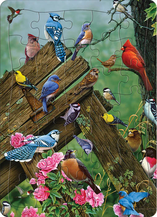 Casse-tête 35 morceaux - Les oiseaux de la forêt