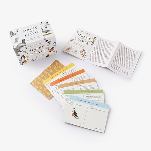 Sibley Birder's Trivia - Jeu de cartes