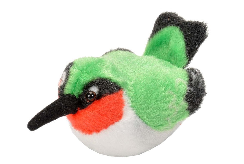 Colibri en peluche avec chant