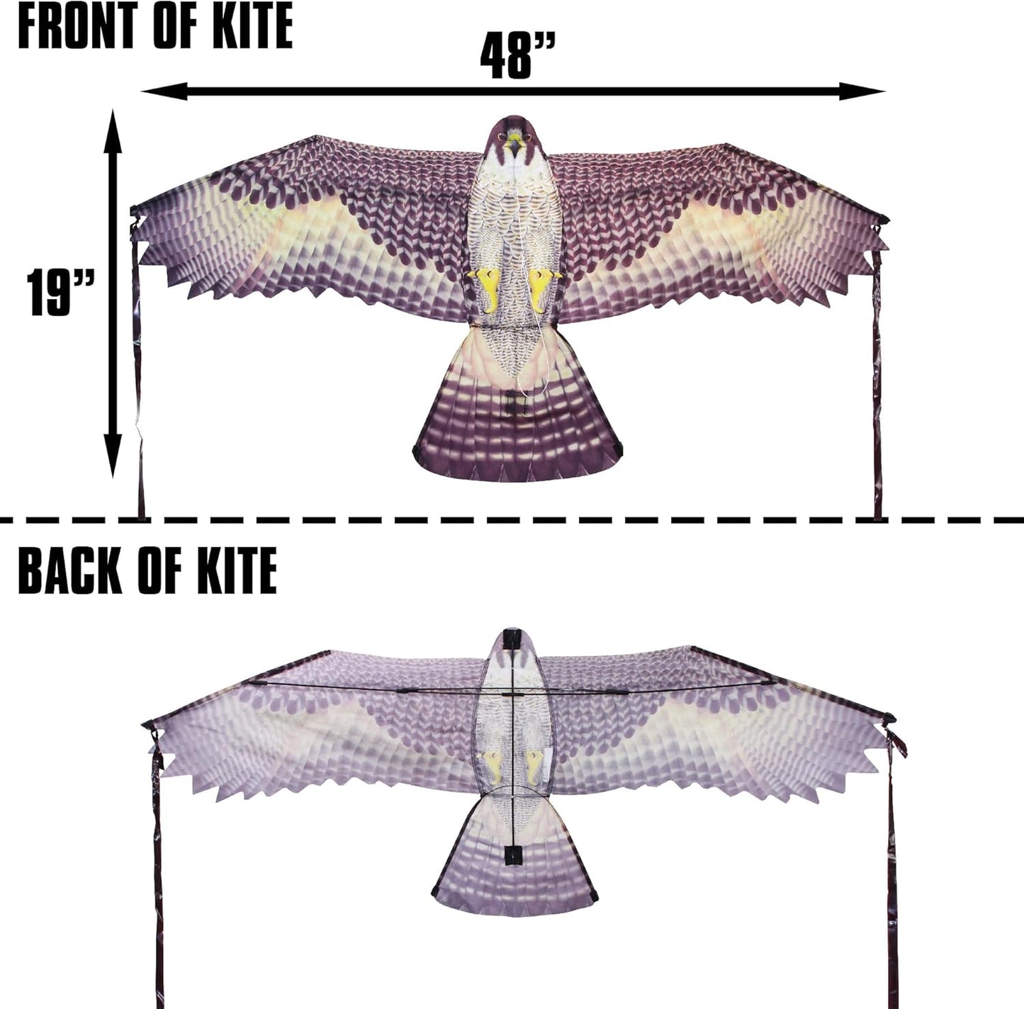 Cerf-volant Faucon / Buse 48''