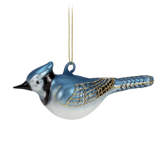 Boule de Noël Geai bleu 