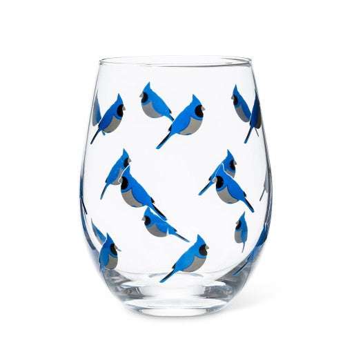 Verre Geai bleu