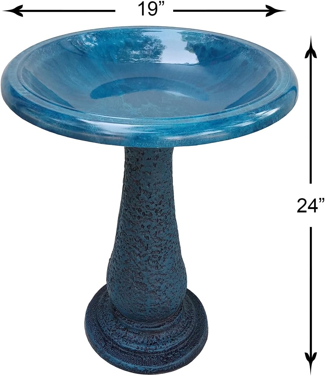 Bain bleu en fibre