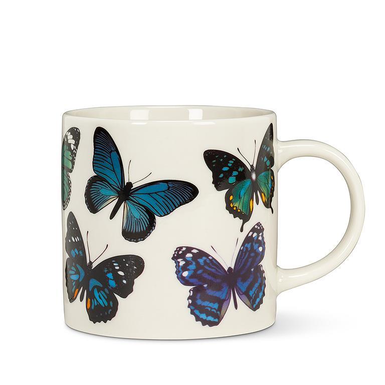 Tasse avec papillons
