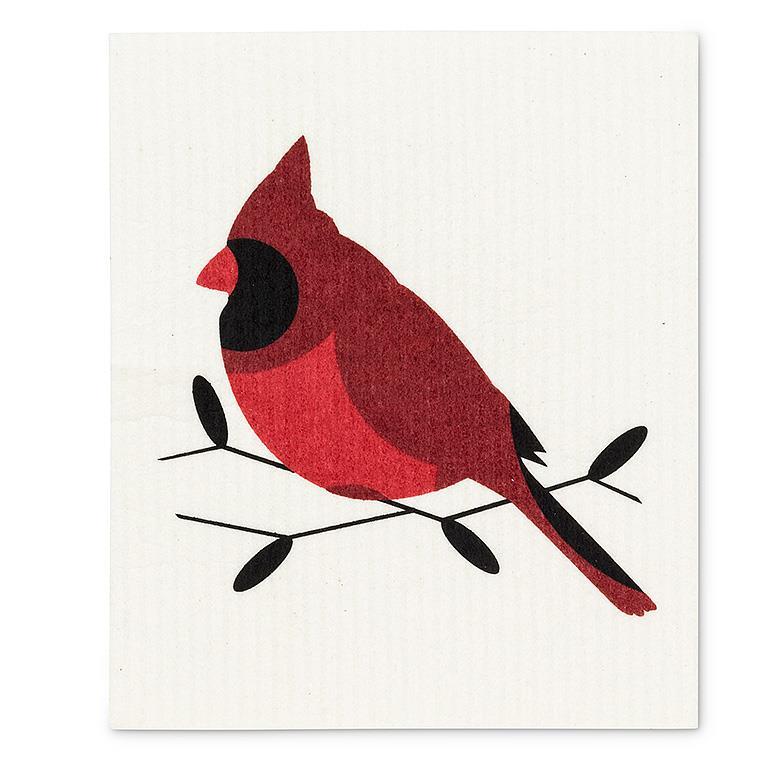 Lavette suédoise avec Cardinal - Ensemble de 2