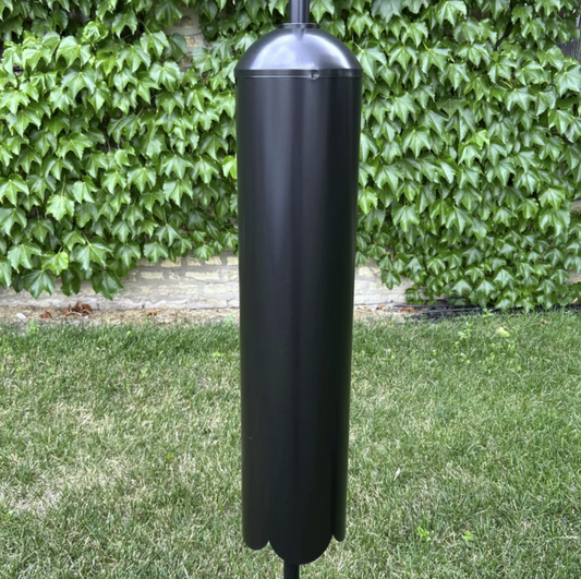 Pare-ratons laveur cylindrique pour poteau