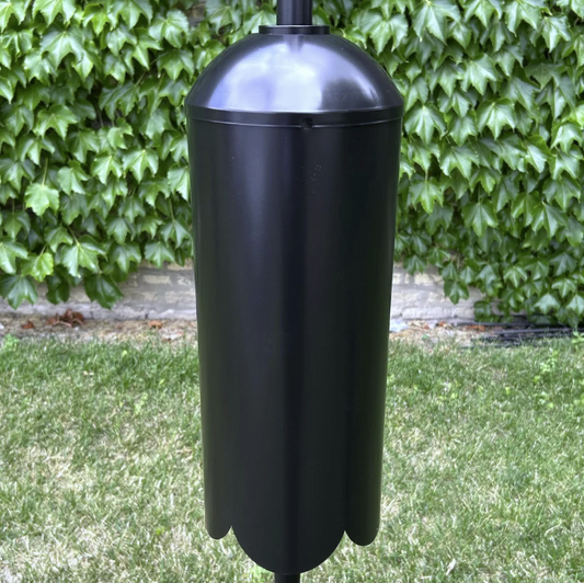 Pare-ratons laveur cylindrique pour poteau
