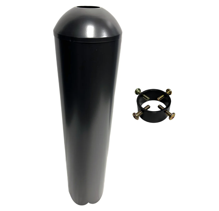 Pare-ratons laveur cylindrique pour poteau