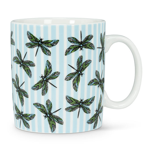 Tasse avec libellules