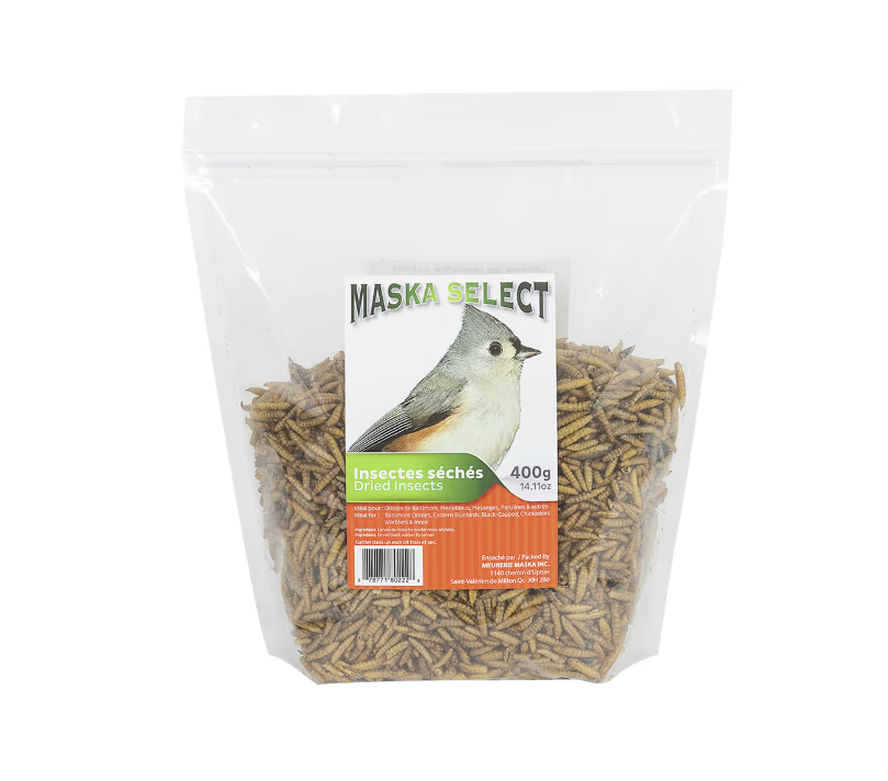 Vers déshydratés  400g - Maska