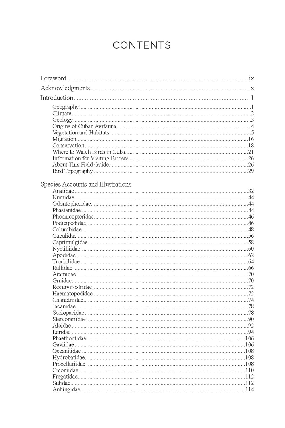 Field Guide to the Birds of Cuba