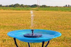 Fontaine solaire pour bain