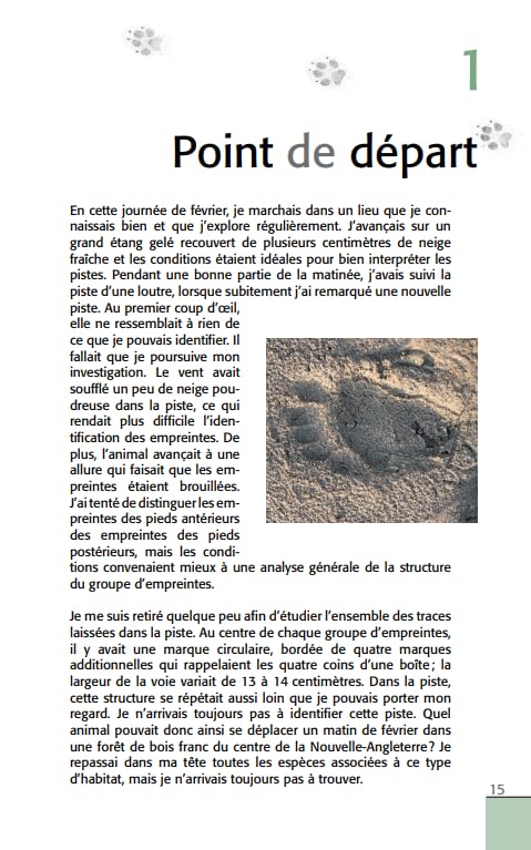Guide d'identification Traces d'animaux du Québec 