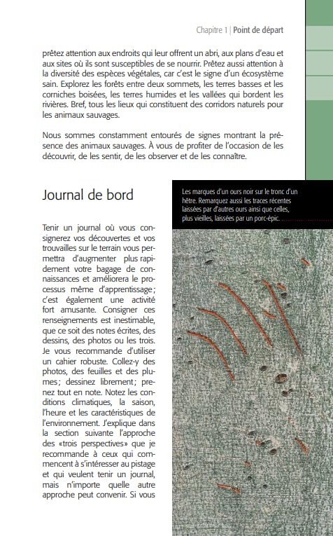 Guide d'identification Traces d'animaux du Québec 