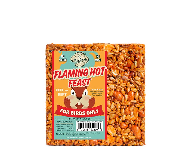 Carré de grains pimentés (Petit) MR Bird