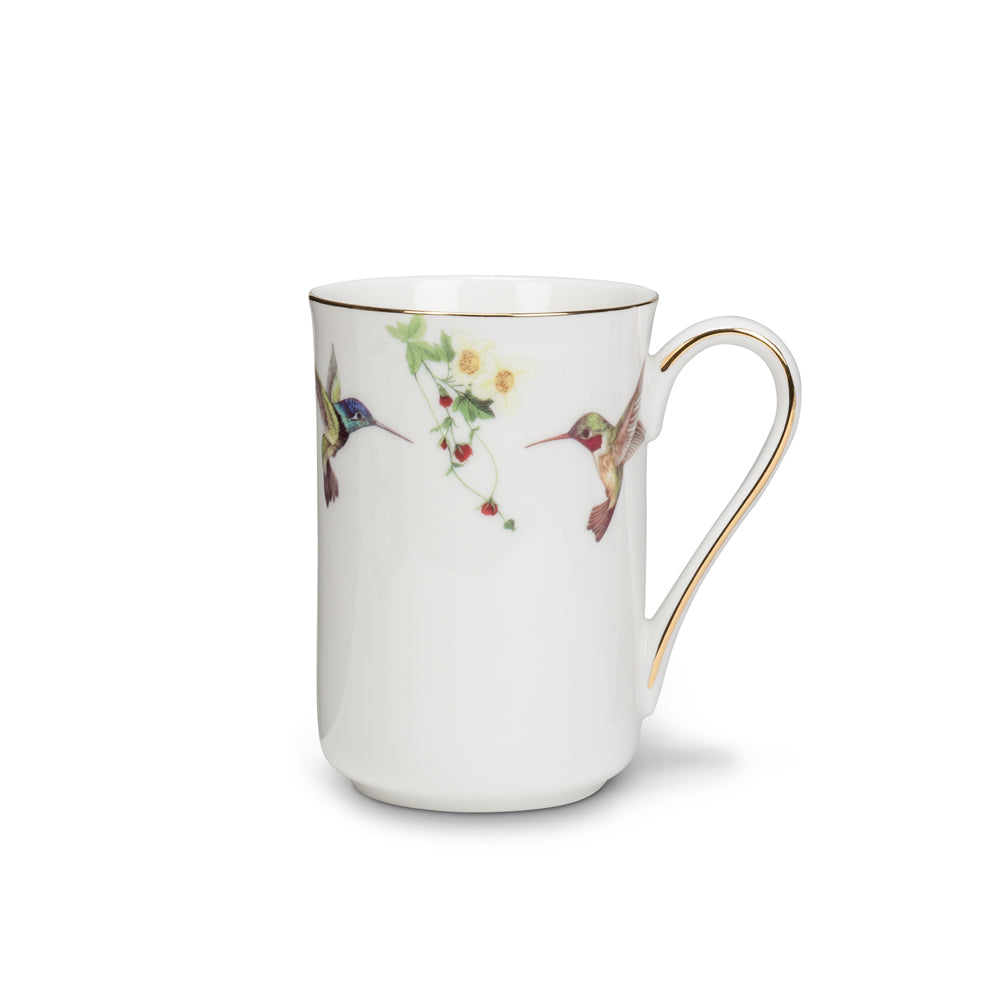 Tasse avec colibris