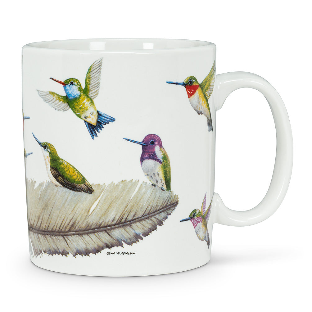 Grande tasse avec colibris 