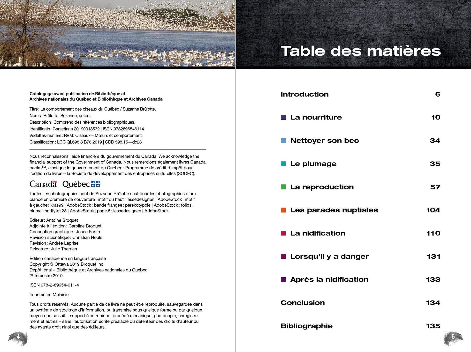 Le Comportement des oiseaux du Québec