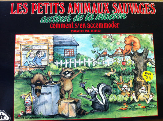 Les petits animaux sauvages autour de la maison