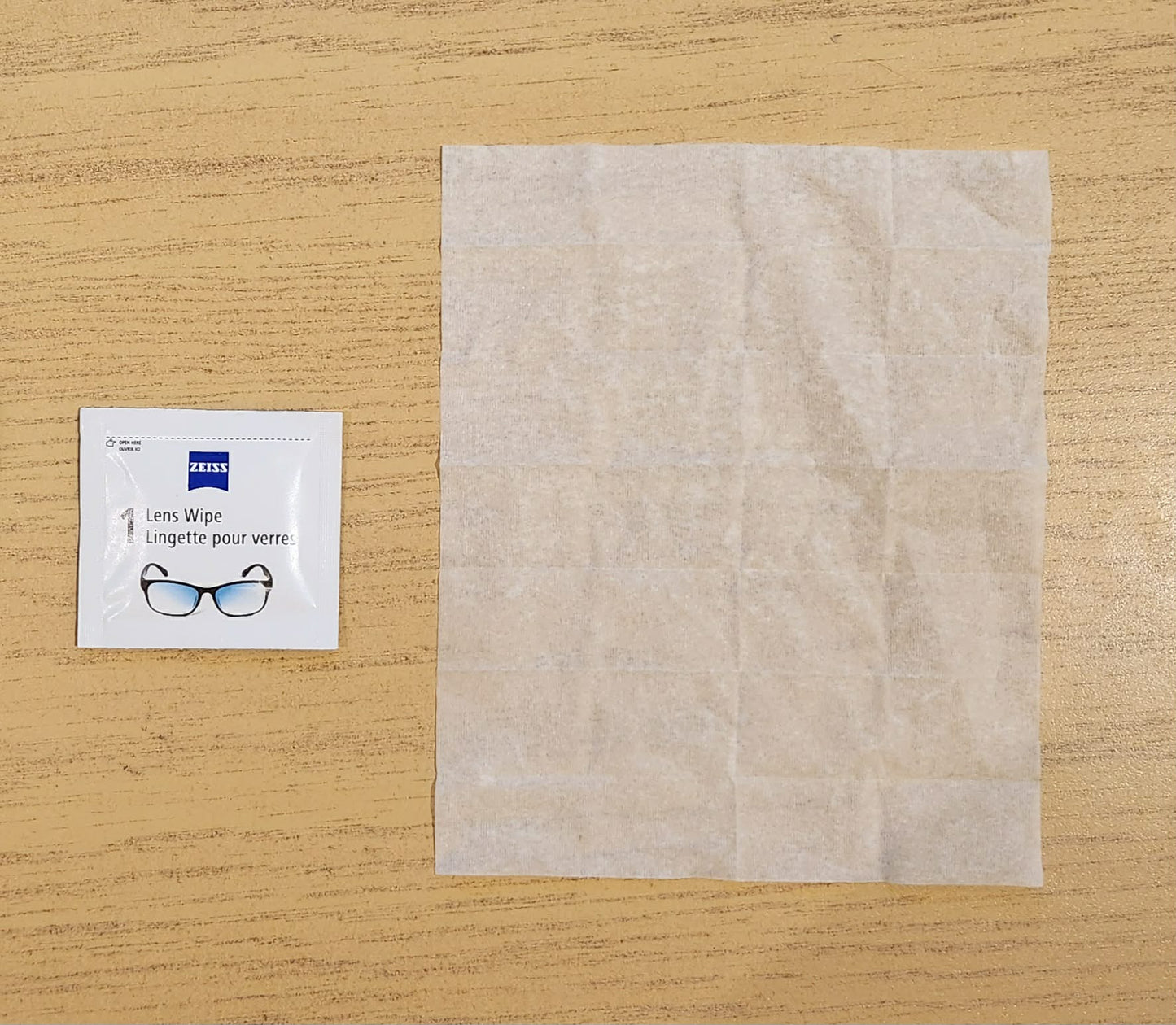 Lingettes (6x) pour verres - Zeiss
