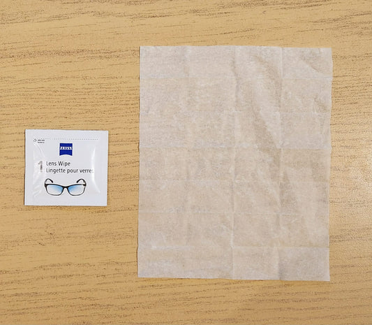 Lingettes (6x) pour verres - Zeiss