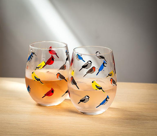 Verre Multi-oiseaux