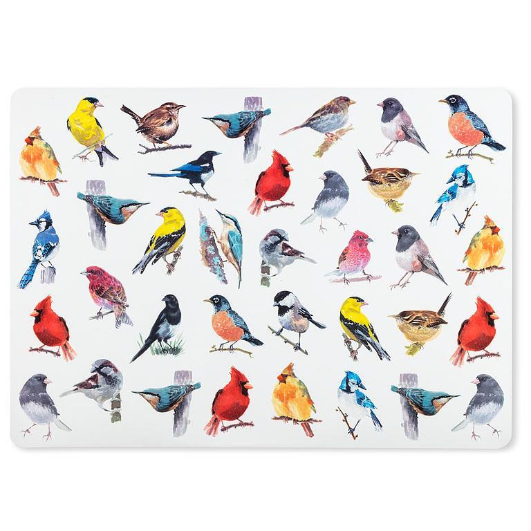 Napperon oiseaux d'Amérique du Nord