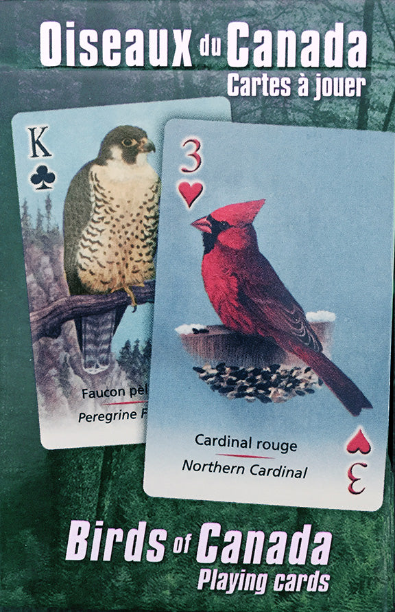 Jeu de cartes - Oiseaux du Canada