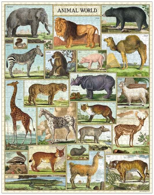 Casse-tête 1000 morceaux - Animaux