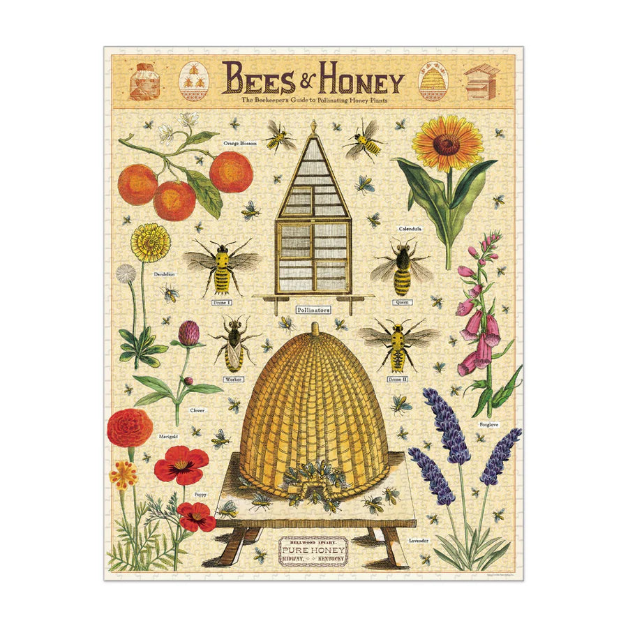 Casse-tête 1000 morceaux - Abeilles