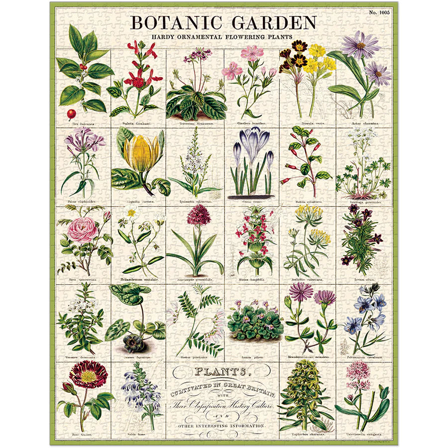 Casse-tête 1000 morceaux - Jardin Botanique