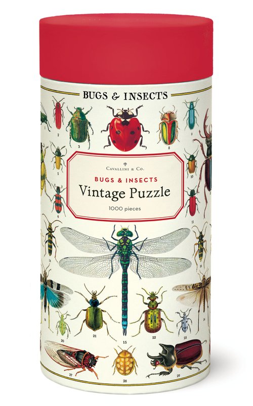Casse-tête 1000 morceaux - Insectes
