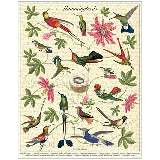 Casse-tête 1000 morceaux - Colibris Cavallini