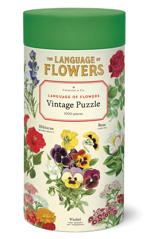 Casse-tête 1000 morceaux - Le langage des fleurs