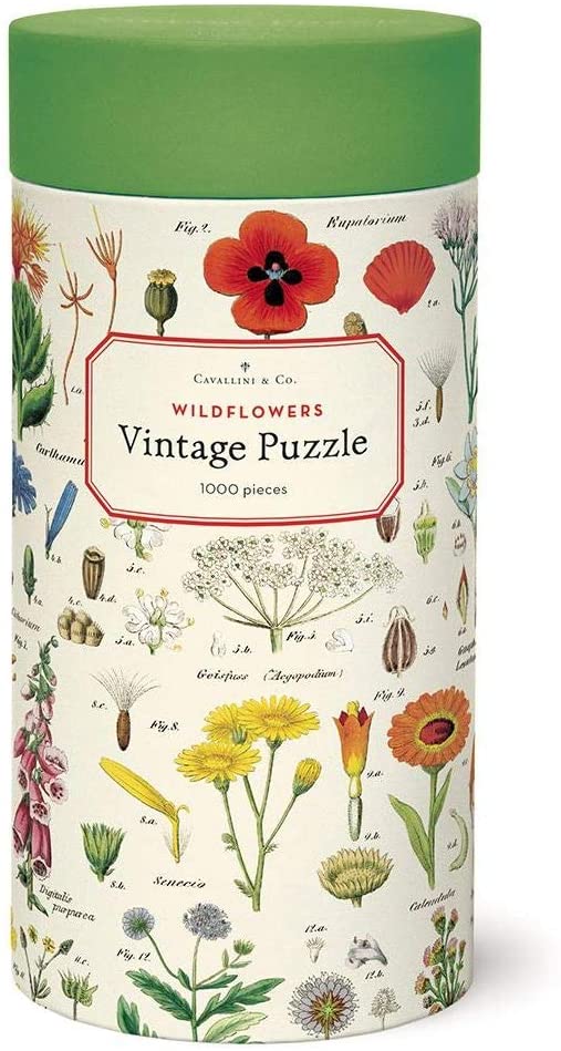 Casse-tête 1000 morceaux - Fleurs à l'ancienne