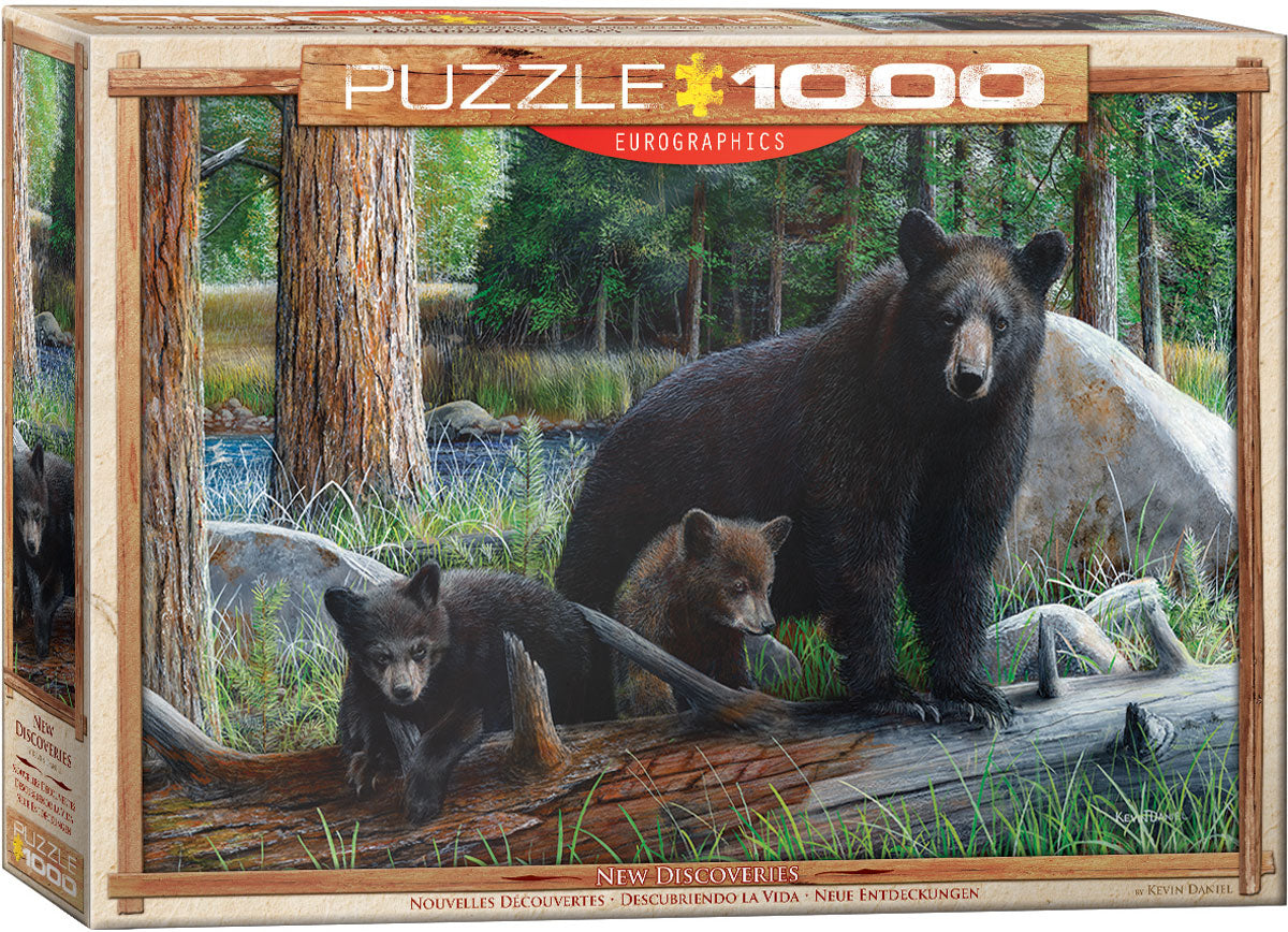 Casse-tête 1000 morceaux - 3 Ours