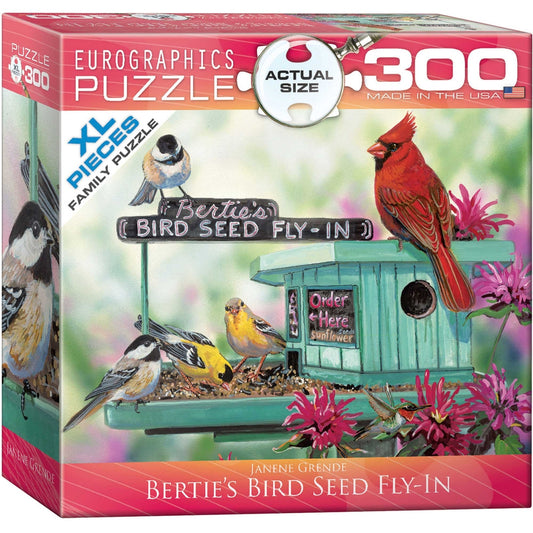Casse-tête 300 morceaux - Le restaurant pour oiseaux