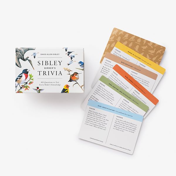 Sibley Birder's Trivia - Jeu de cartes