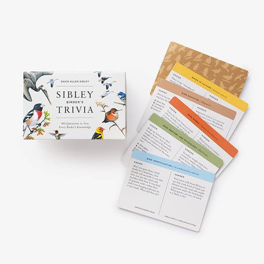 Sibley Birder's Trivia - Jeu de cartes