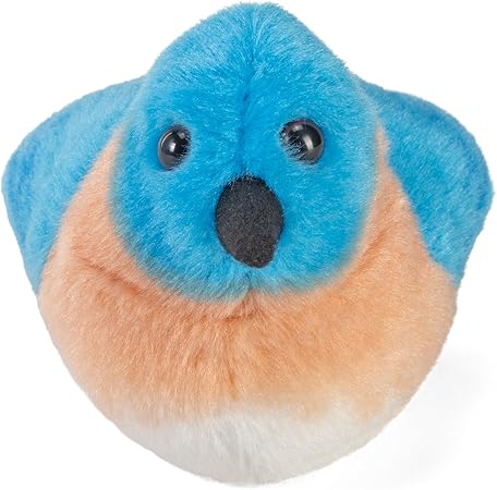 Merlebleu en peluche avec chant