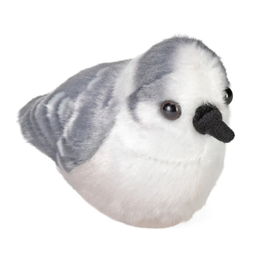 Mésangeai du Canada en peluche avec chant