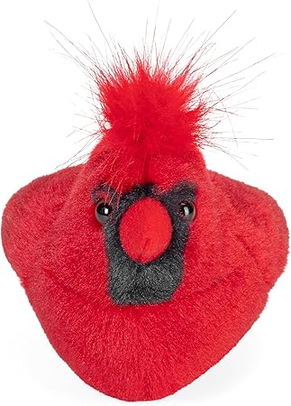 Cardinal en peluche avec chant