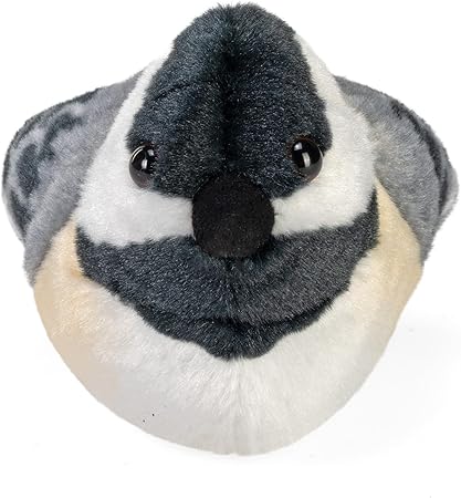 Mésange en peluche avec chant