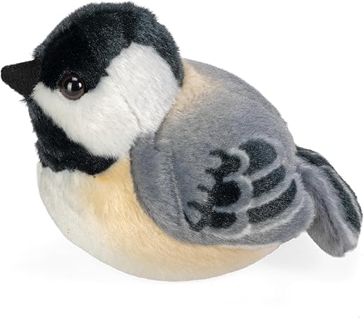Mésange en peluche avec chant