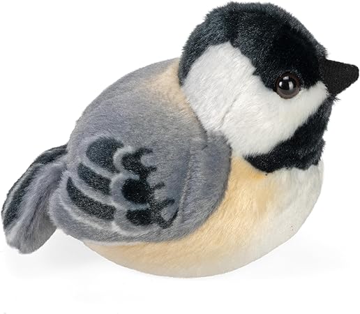 Mésange en peluche avec chant