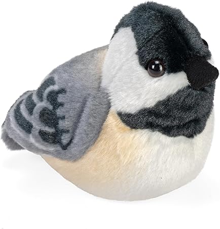 Mésange en peluche avec chant