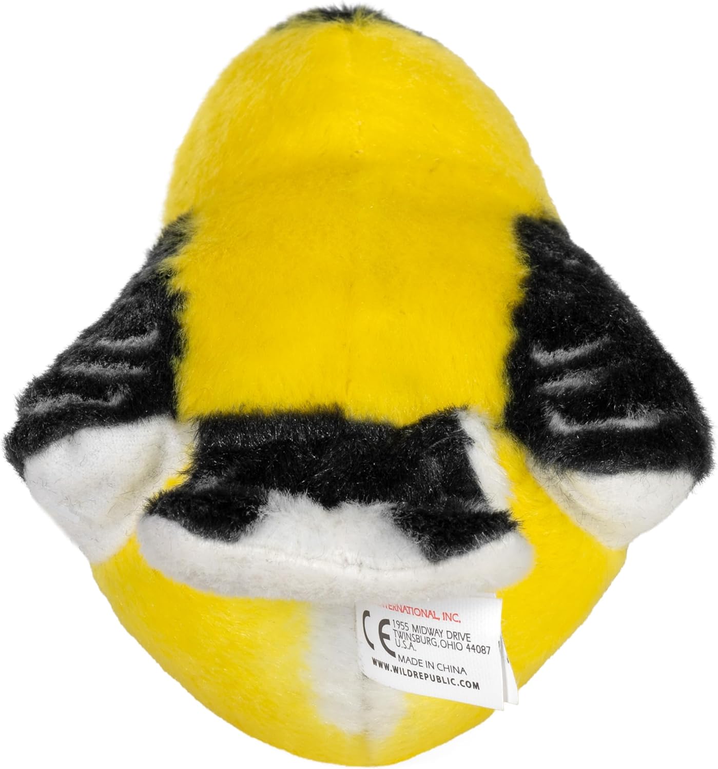 Chardonneret en peluche avec chant